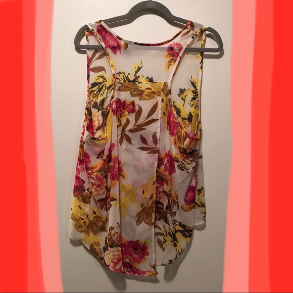 Gorgeous floral tank! - Picture 3 of 6